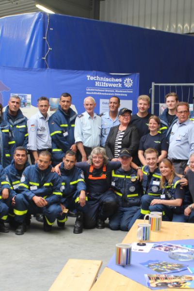 THW trainiert Tunesier