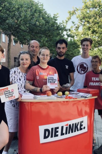 Die Linke zu Besuch in Wilhelmshaven