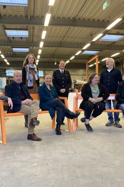 Aktionen zu Orange Days in Wilhelmshaven gestartet