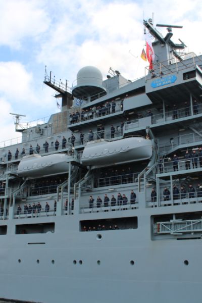 Indo-Pazifik-Deployment startet in Wilhelmshaven