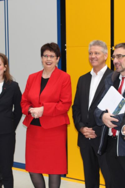 Ministerin Honé zu Besuch