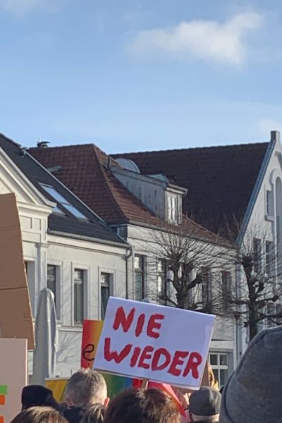 Großdemo für Demokratie und gegen Rechtsextremismus in Wittmund