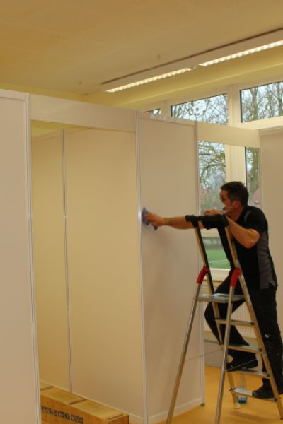 Impfzentrum Friesland wird fertiggestellt
