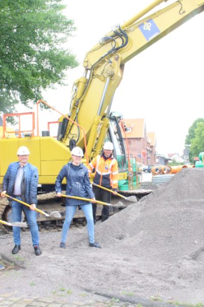 Arbeiten am ZOB Jever neigen sich dem Ende