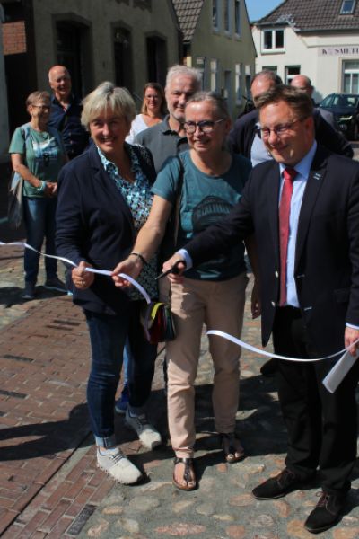 Blumenstraße in Jever wiedereröffnet