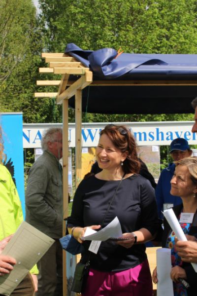 Minister*innen besuchen Klimacamp