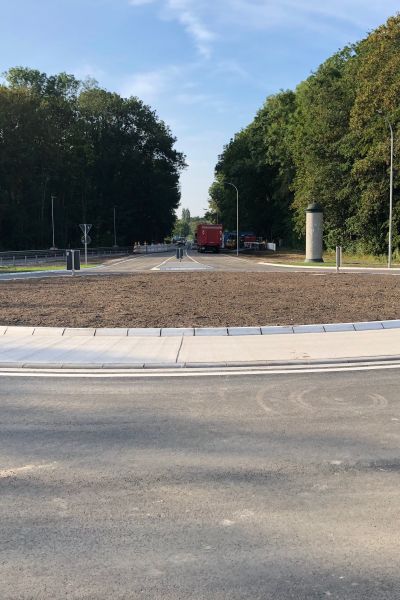 Friedrich-Paffrath-Straße erhält weiteren Kreisverkehr