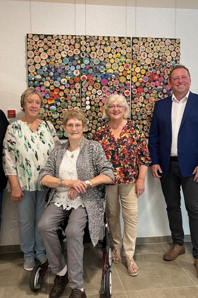 Neues Kunstwerk im Friedeburger Rathaus