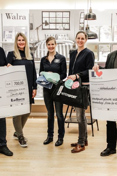 „Leffers hilft“ spendet Geld