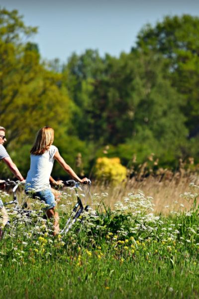 Freie Fahrt auf dem Maade-Radweg