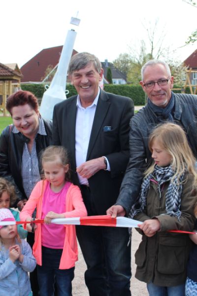 Schortenser Spielplatz Marienhof wiedereröffnet