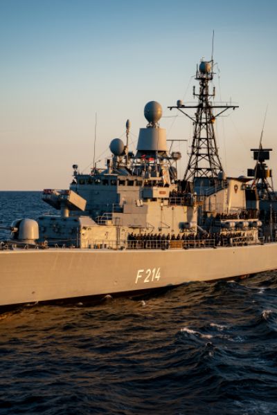 Fregatte Lübeck offiziell außer Dienst