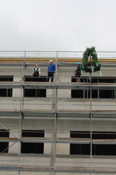 Wilhelmshaven: Marine feiert Richtfest