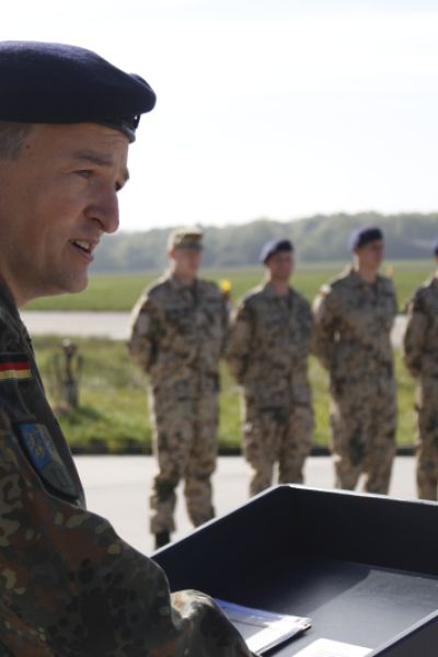 Brandschützer nach Mali verabschiedet