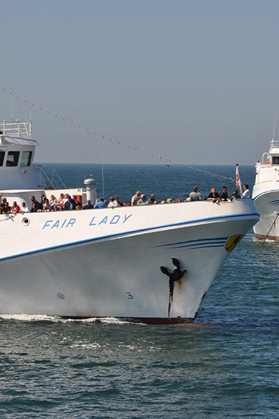 Helgoland-Saison in Hooksiel hat begonnen