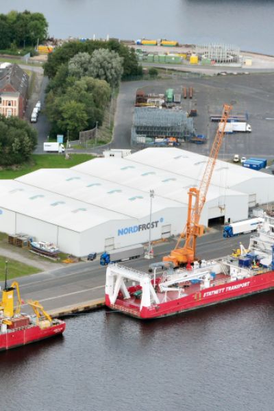 Nordfrost plant Fährverbindung