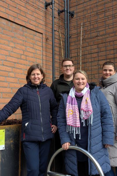 Fassadenbegrünung an der Nordseepassage