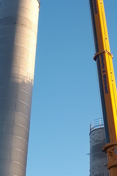 Tanks in Varel aufgestellt