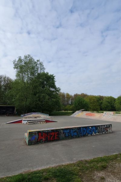 Skater aus Jever weihen umgebauten Platz ein