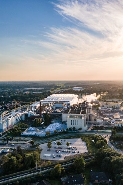 Gasumstellung bei Papier- und Kartonfabrik