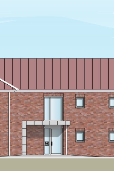 Erweiterung am Wohnheim Sande