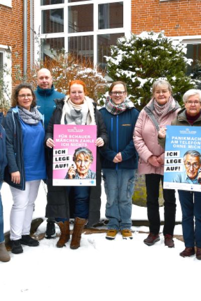 Polizei und Pflegedienste starten Projekt „Kein Anschluss für Betrüger“