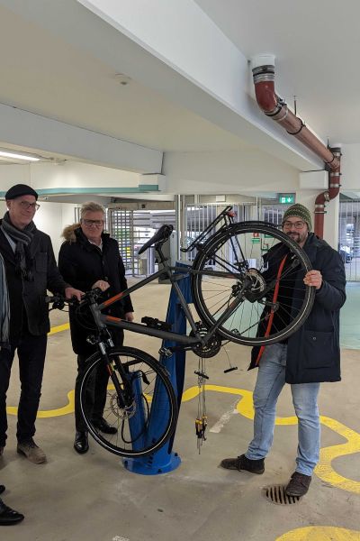 Fahrradstation an der Nordseepassage wird eröffnet