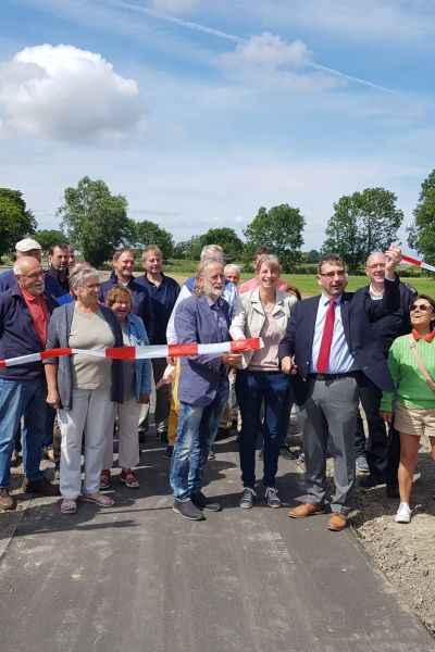 Neuer Radweg im Wangerland fertiggestellt