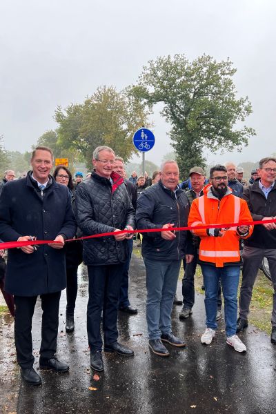 Radweg an der K16 abgeschlossen