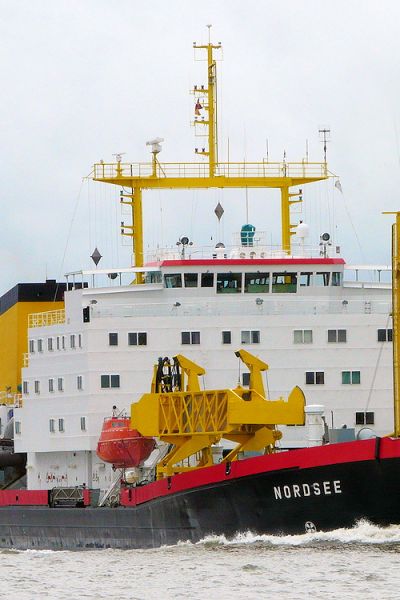 Saugbagger „Nordsee“ seit 40 Jahren im Einsatz