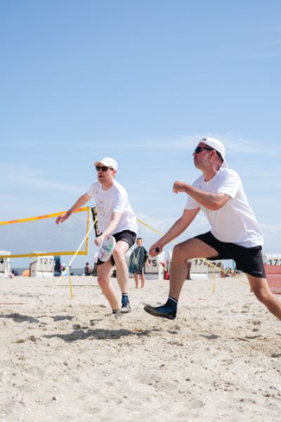 25. Beach Tennis Turnier in Schillig