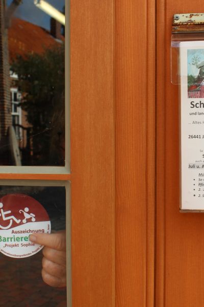 Schlachtmühle in Jever als barrierearm ausgezeichnet