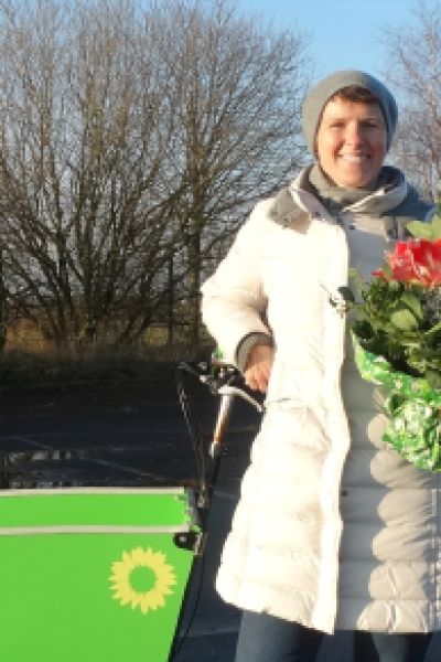 Sina Beckmann zufrieden mit Wahlergebnis für Grüne