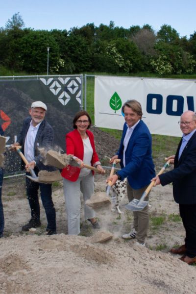 Spatenstich neuer Kläranlage in Esens