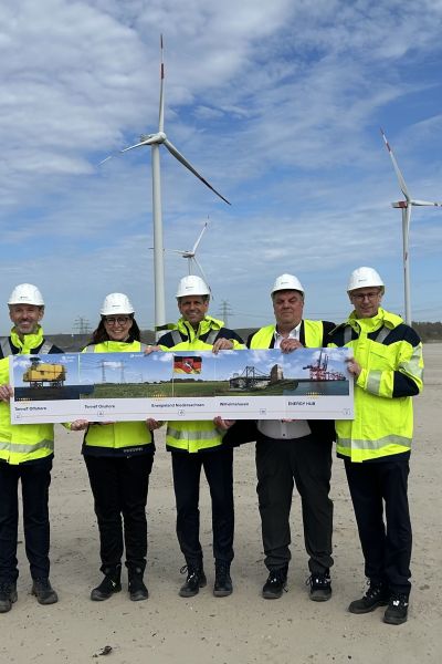 Offizieller Bauauftakt für Energieprojekt in Sengwarden