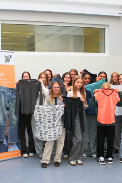 Textil Race an acht Schulen in der Region