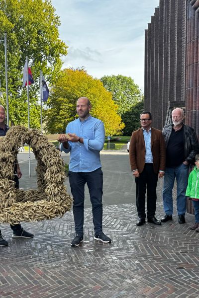 Erntekrone in Wilhelmshaven überreicht