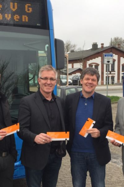 Kostenlose Busfahrten für Veranstaltungsbesucher