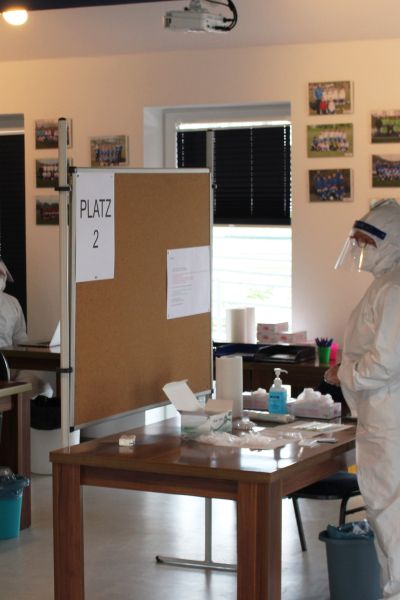 Testzentrum in Wilhelmshaven nimmt Arbeit auf