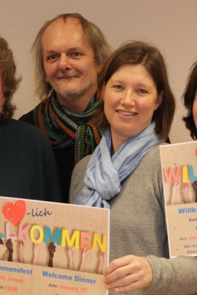 Sande: Zweites Willkommensfest